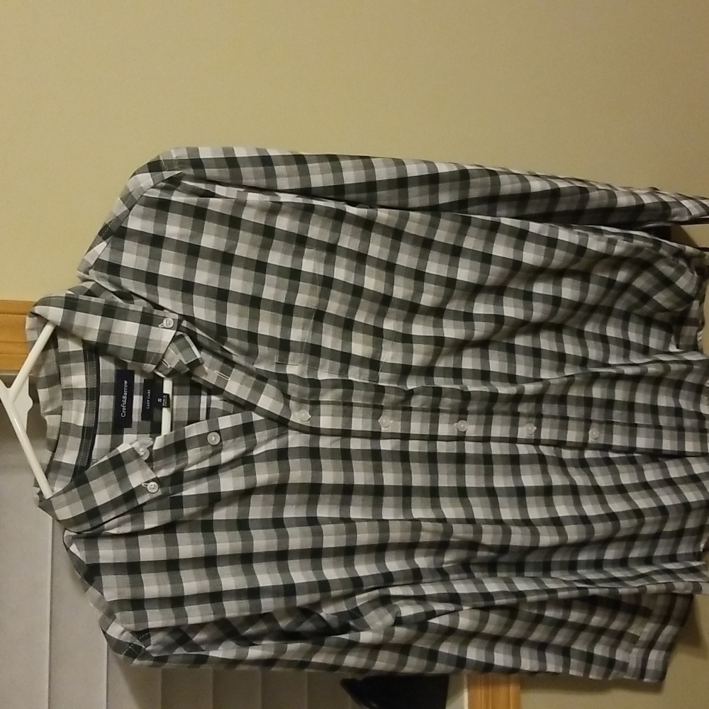 Long Sleeve Button Down with Front Pocket